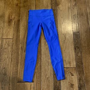 Lululemon Electric Blue Leggings, Size 2